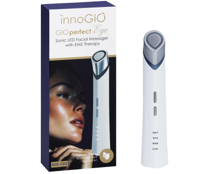 Urządzenie do twarzy InnoGIO GIOperfect Eye GIO-720 - Soniczny masażer do twarzy LED z te